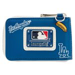 MLB LA Dodgers Patches Accordion Zip Around Wallet, , hi-res view 4