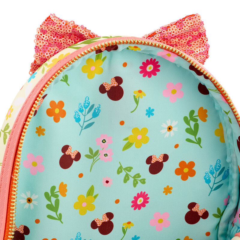 Minnie Mouse Sequin Bow Mini Backpack, , hi-res view 4