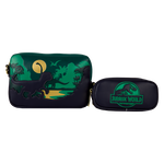 Jurassic World Jungle Dinosaur Silhouette Sling Crossbody Bag With Coin Bag, , hi-res view 1