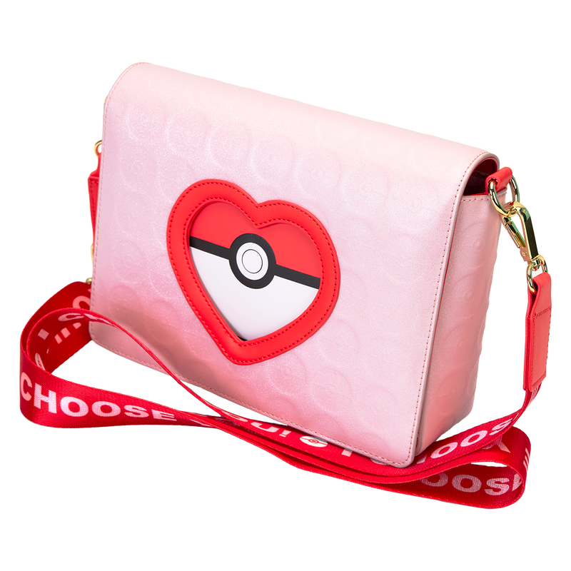 Pok&eacute;mon Exclusive I Choose You Hearts Crossbody Bag, , hi-res view 6