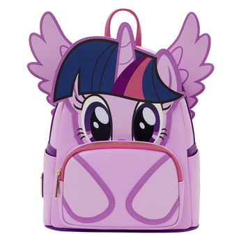 My Little Pony Twilight Sparkle Cosplay Glitter Mini Backpack, Image 1