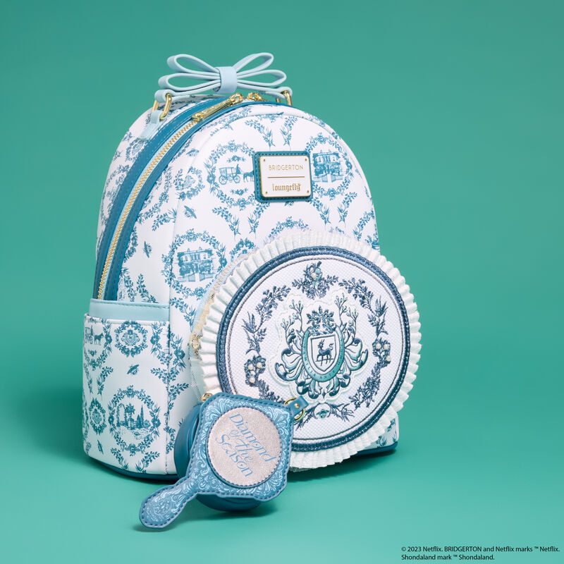 Bridgerton Exclusive Diamond of the Season Mini Backpack, , hi-res view 3