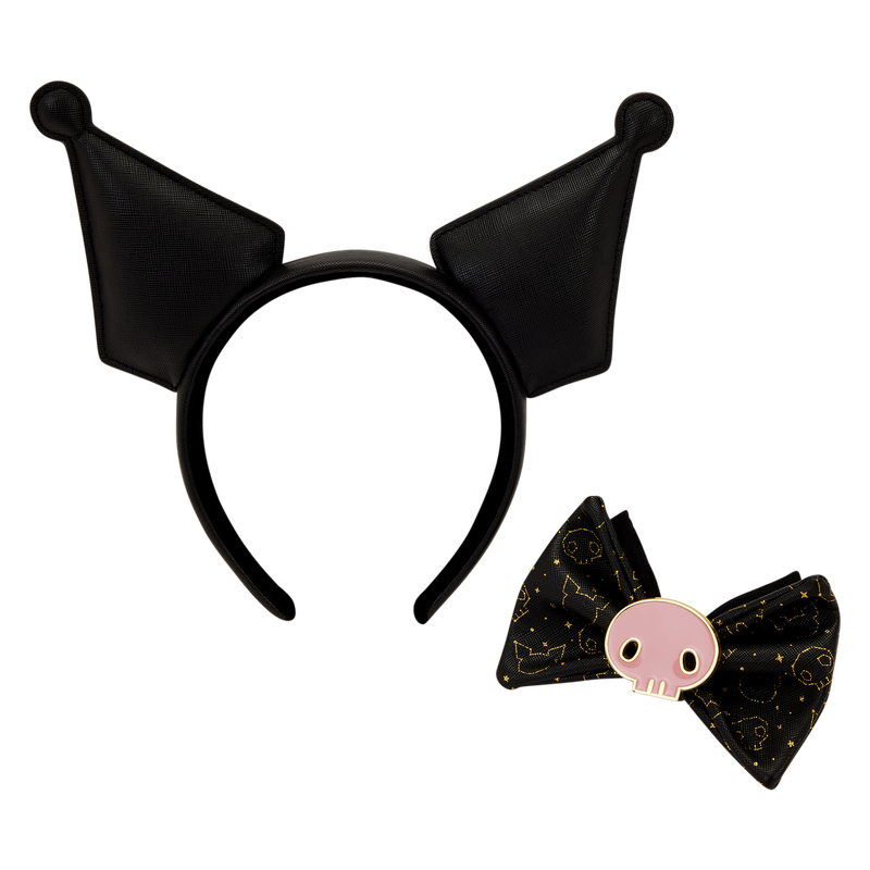 Sanrio Kuromi 20th Anniversary Ear Headband, , hi-res view 6