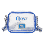 NBA Dallas Mavericks Clear Crossbody Stadium Bag, , hi-res view 1