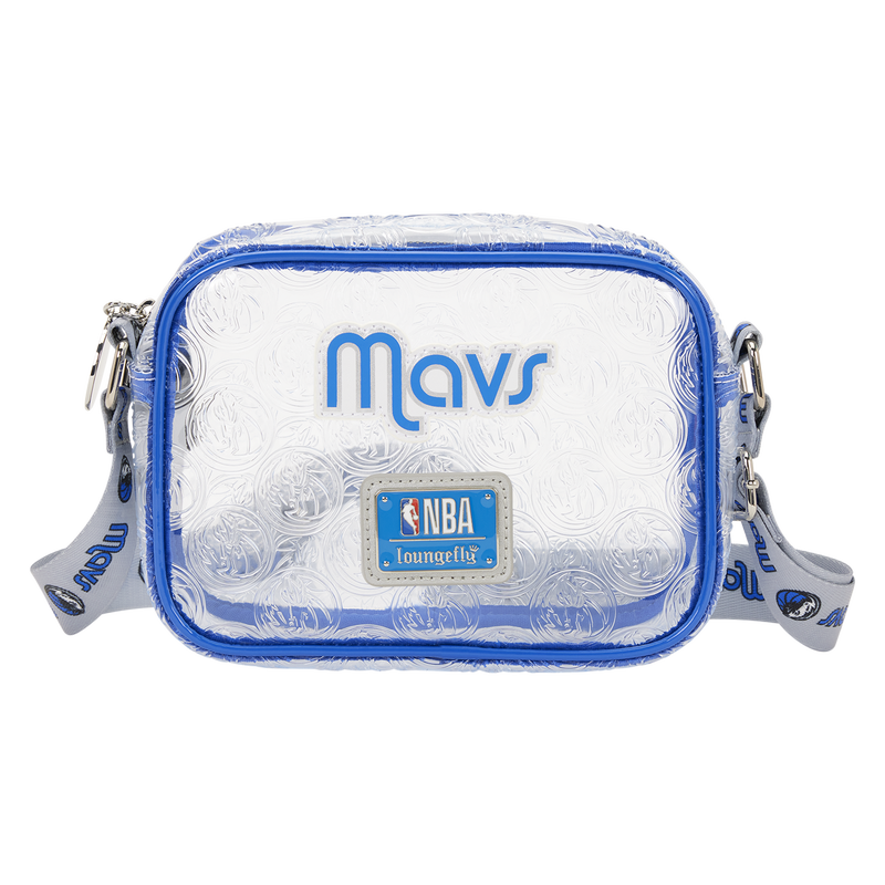 NBA Dallas Mavericks Clear Crossbody Stadium Bag, , hi-res view 1