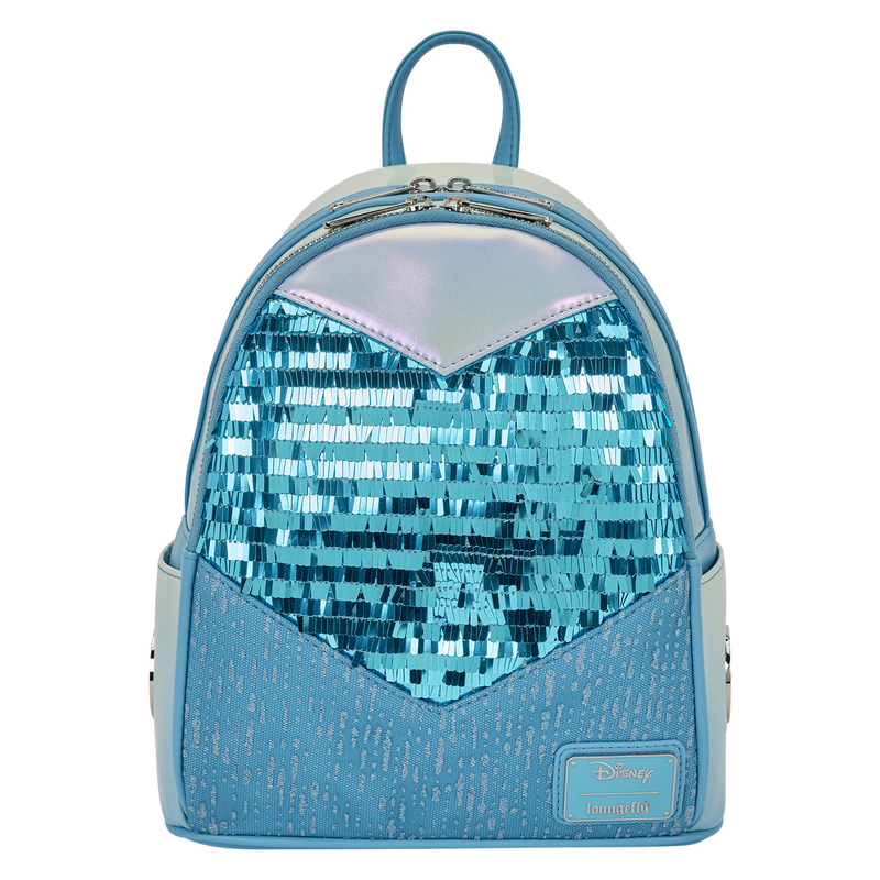Frozen Princess Elsa Glitter Sequin Cosplay Mini Backpack, , hi-res view 1