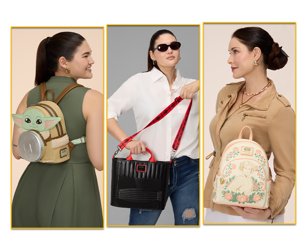 selection of Loungefly Star Wars accessories