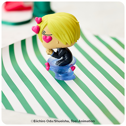 Funko Anime collection featuring Pop! Sanji