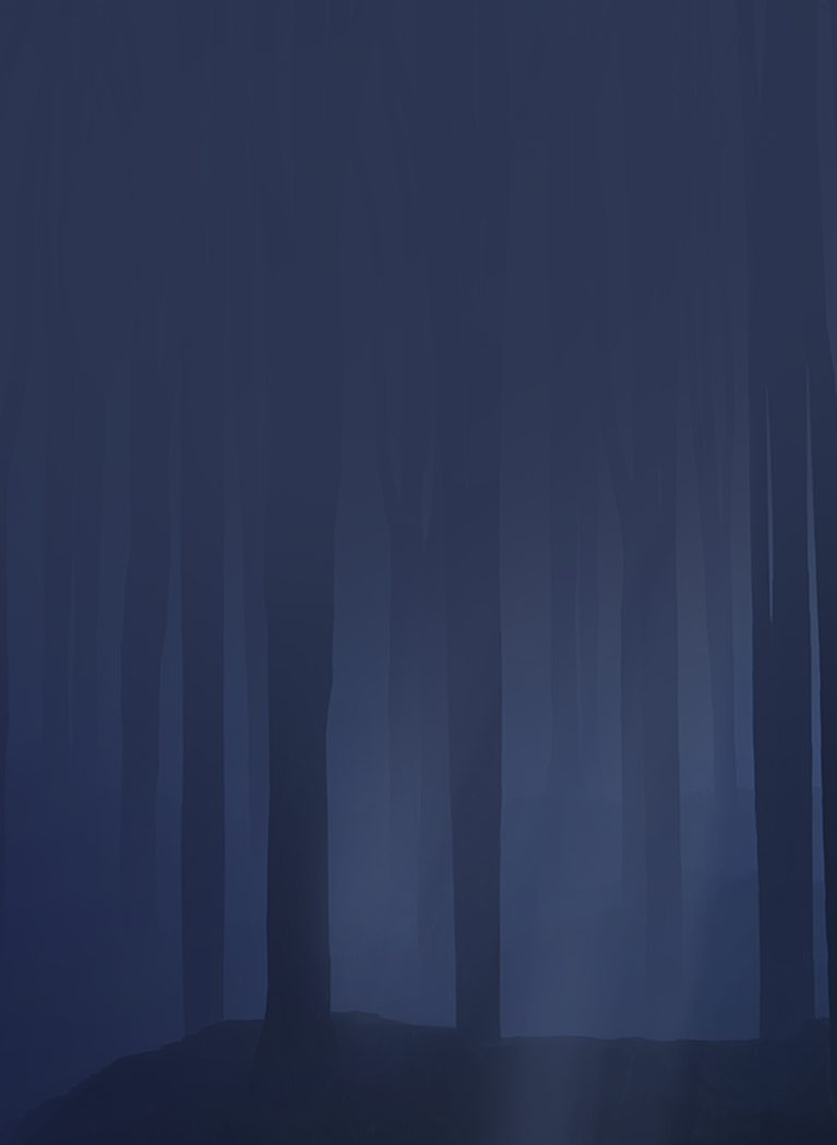 blue tone forest background