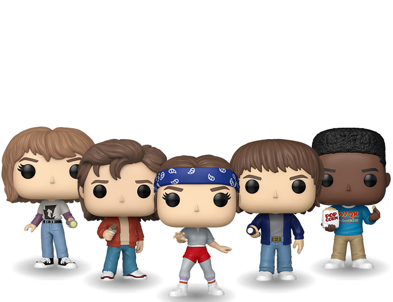 Stranger Things character Funko Pops