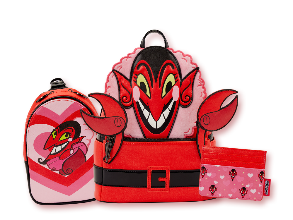 Selection of Powepuff Girls HIM Loungefly accessories