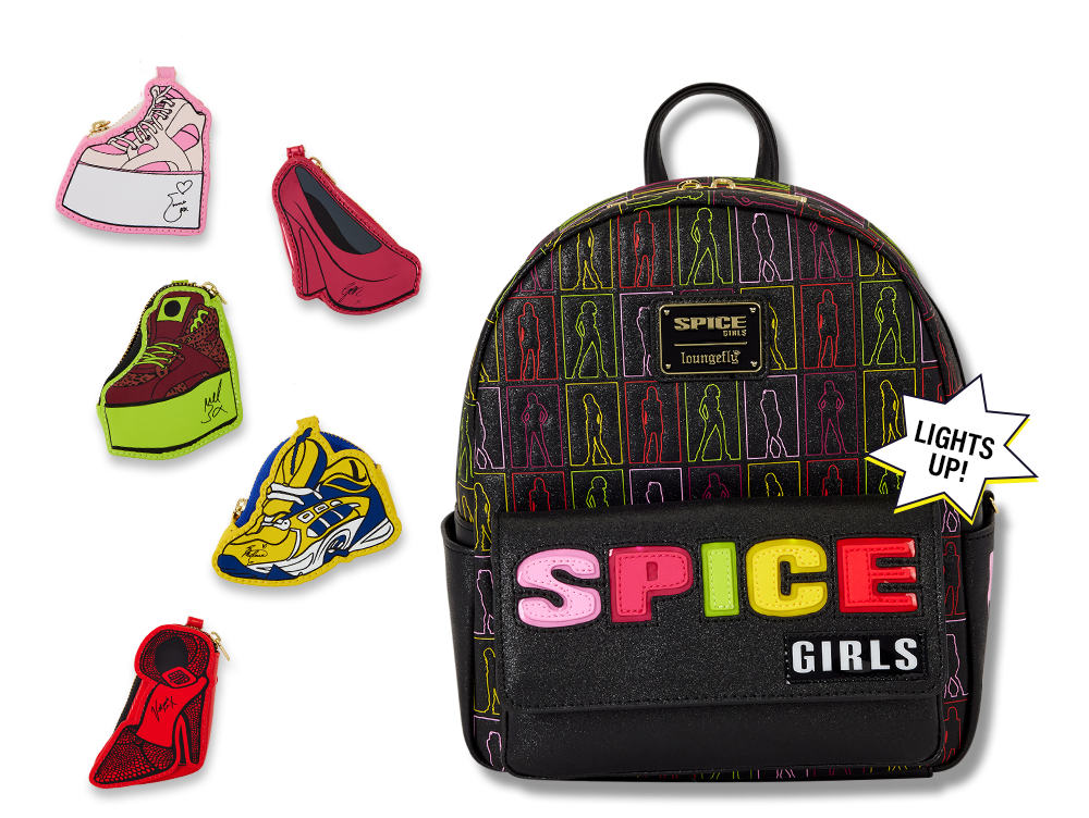 Spice Girls Backpack and bag charms