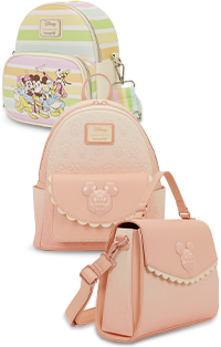 Selection of Valentine's Day Loungefly accessories