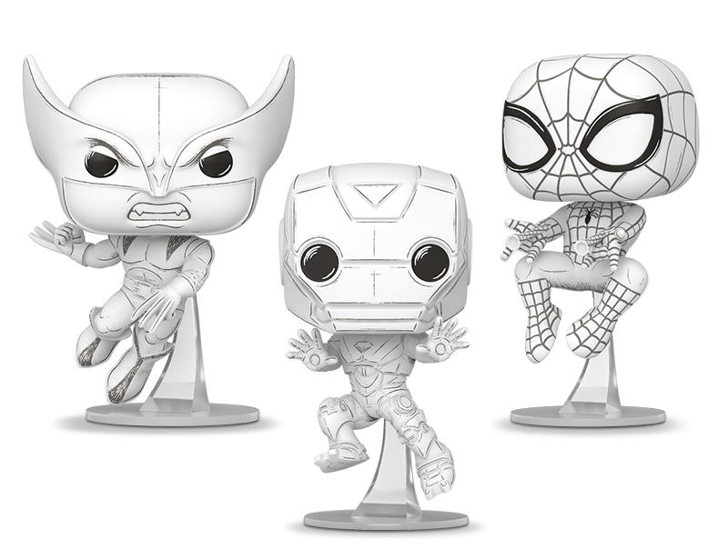 Funko POP! Marvel (Deco Sketched)