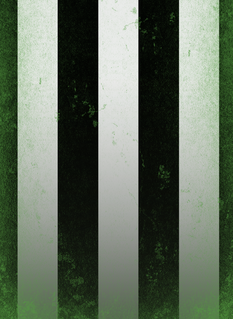 Black White striped background with grunge Green texture