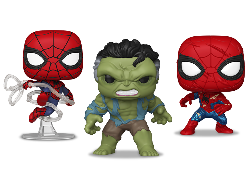 Funko Pop! Marvel Spider-Man Brand New Day vinyl collectibles