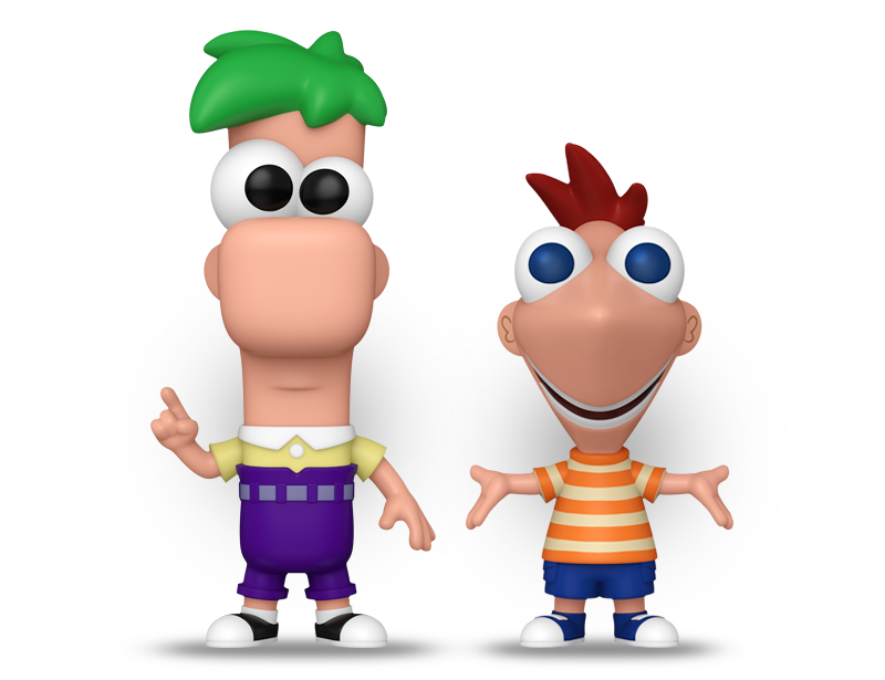 Funko POP! Disney Phineas and Ferb vinyl collectibles