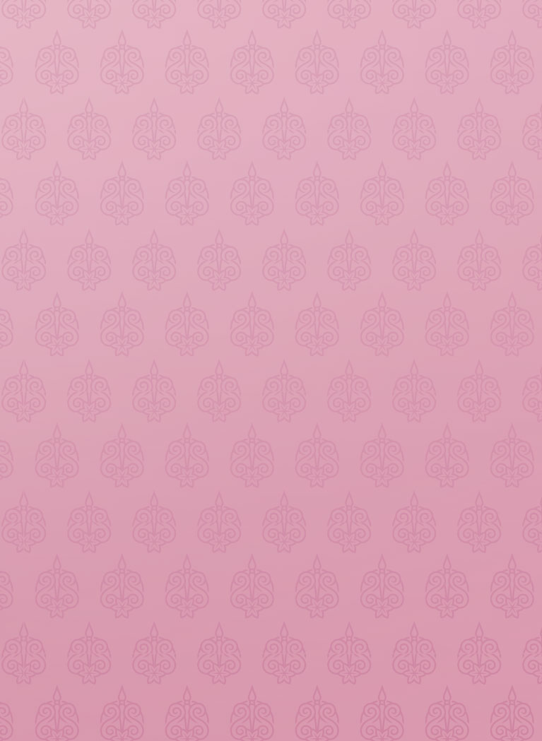 Pink background with royal seamless pattern